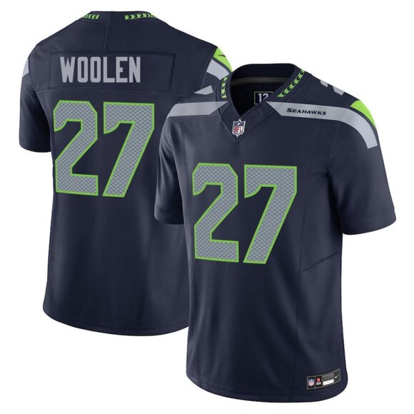 Mens or Youths Choose Tariq Woolen Navy Stitched Jersey Vapor